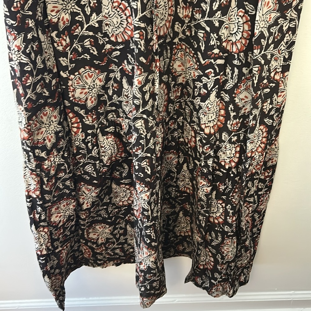 Emerson Fry India Collection Hand Block Printed Frances Dress - Picture 4 of 9